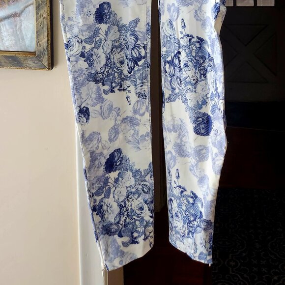 Light as air fun summer pants w/zipped ankles over 6 inches Sz 40 - Picture 3 of 7